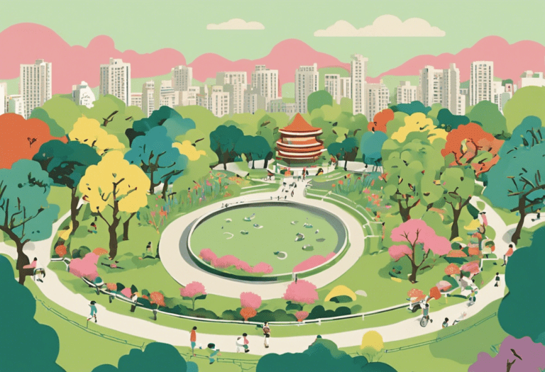 Découvrir Taichung : Les 5 Parcs et Jardins Incontournables de la Ville