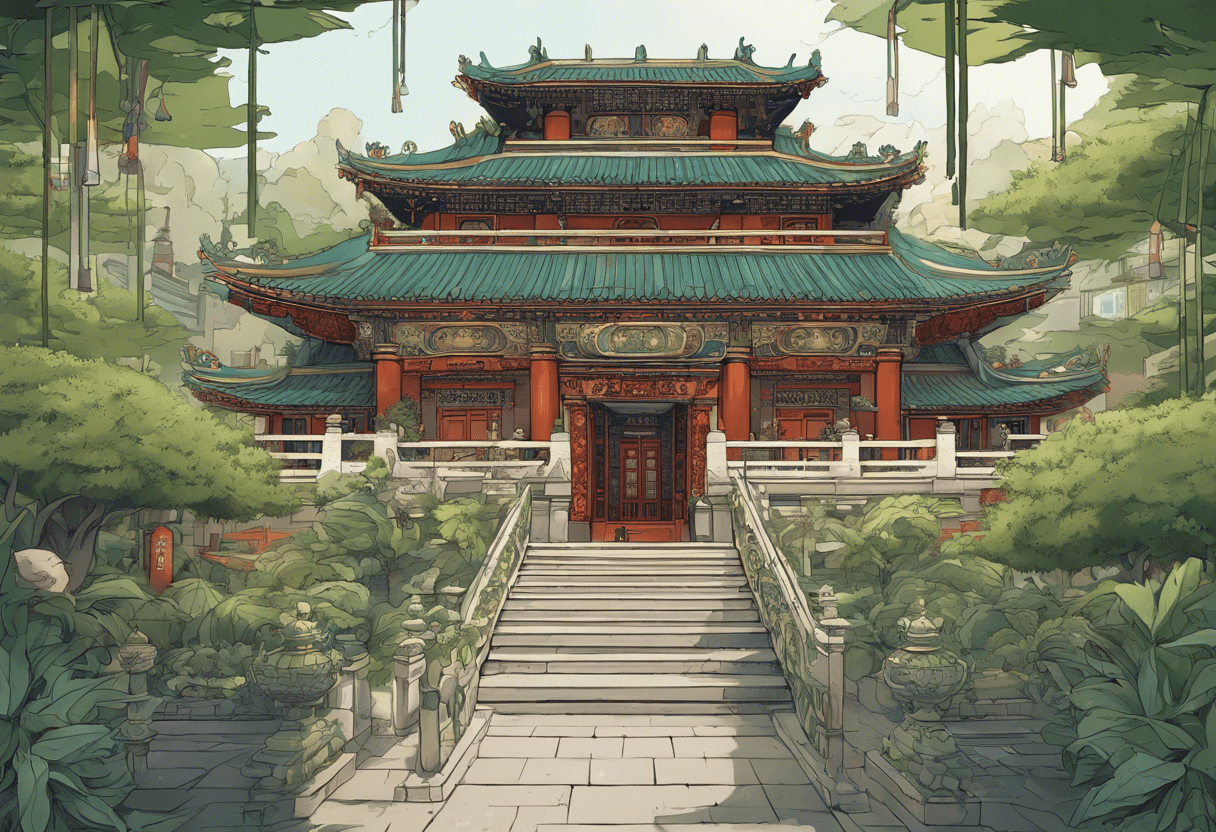 Le Temple de Wen-Chang : Un Lieu de Spiritualité et de Paix