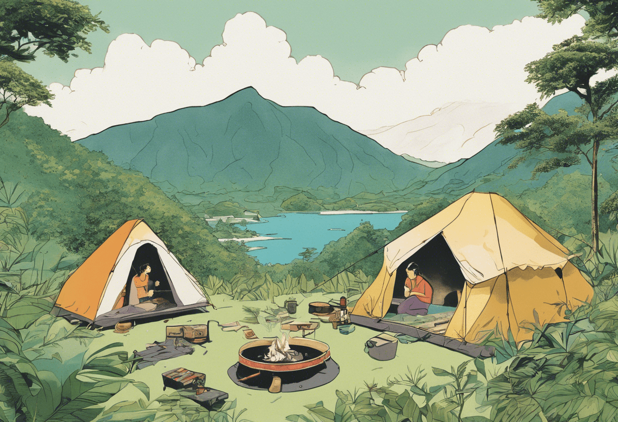Campsites with Services: Barbecues, Picnics, and Modern Amenities